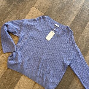 Light Purple Knit Sweater - Women